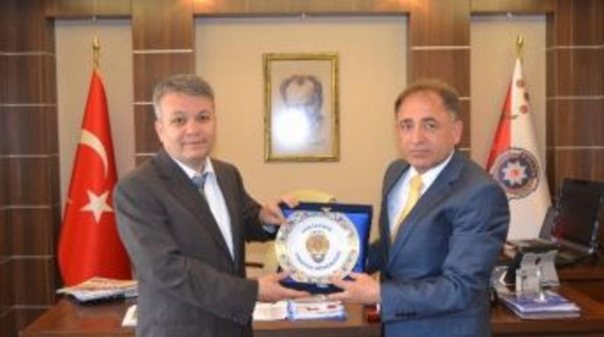 Eskişehir İller Bankası M&uuml;d&uuml;r&uuml; Başaran'ın Veda Ziyareti