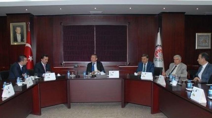 Domotex Halı Fuarı İ&ccedil;in Gto&rsquo;ya Tebrik Ziyaretleri