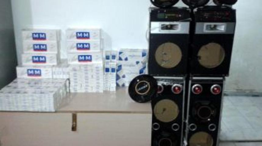 Malatya'da Bin 490 Paket Ka&ccedil;ak Sigara Ele Ge&ccedil;irildi