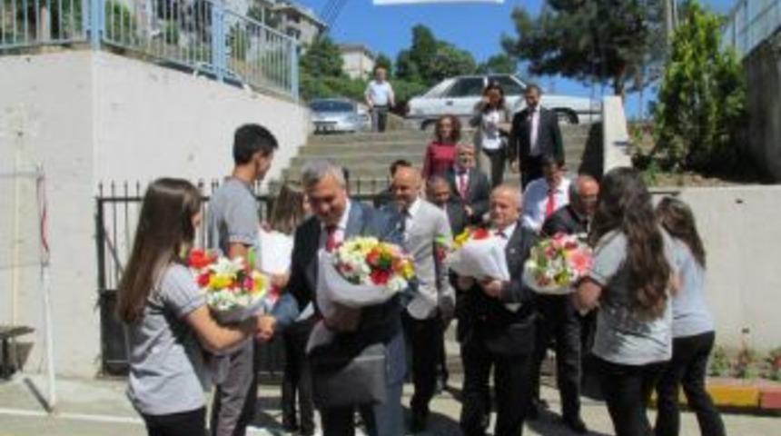 Alaplı Anadolu Lisesine saha ziyareti yapıldı