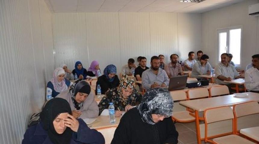 Afad'dan Suriyeli Öğretmenlere Eğitim Semineri