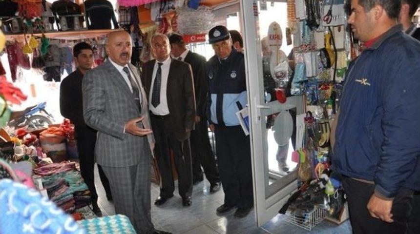 Başkan Samur&rsquo;dan Esnafa Kaldırımları İşgal Etmeyin Uyarısı