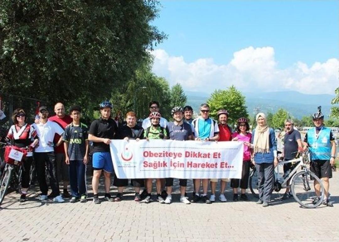 Bisiklet Binme Etkinliği Yoğun Katılımla Ger&ccedil;ekleşti