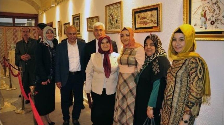 Karaman&rsquo;da &Ccedil;ini Sergisi A&ccedil;ıldı