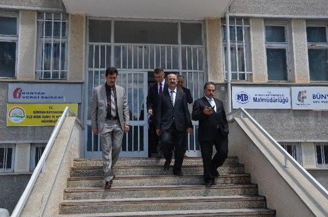 Büyükşehir Belediyesi Genel Sekreteri Mustafa Yalçın Bünyan’da Bir Dizi İncelemelerde Bulundu