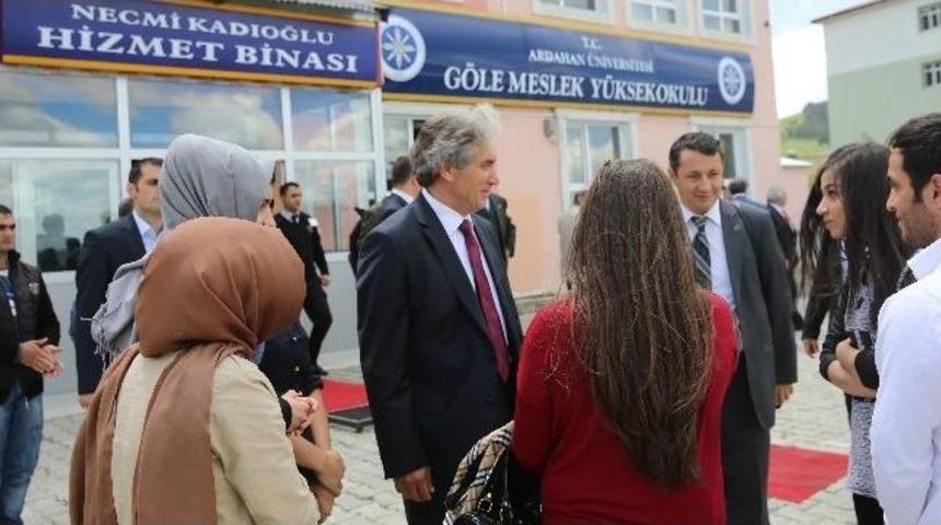 Ardahan &Uuml;niversitesi Senatosu G&ouml;le Myo&rsquo;da Toplandı
