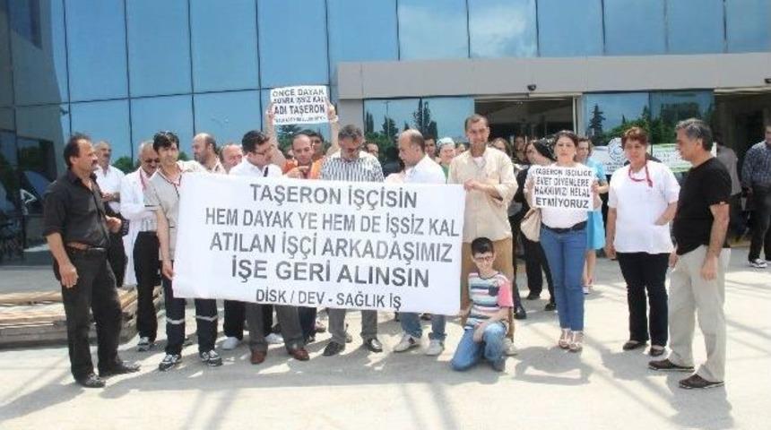 İşten Atılan Hastane Personeli İçin Eylem