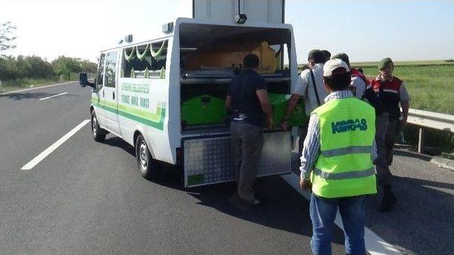 Tem’de Tır'ın Altında Kalan Bisikletli Hayatını Kaybetti