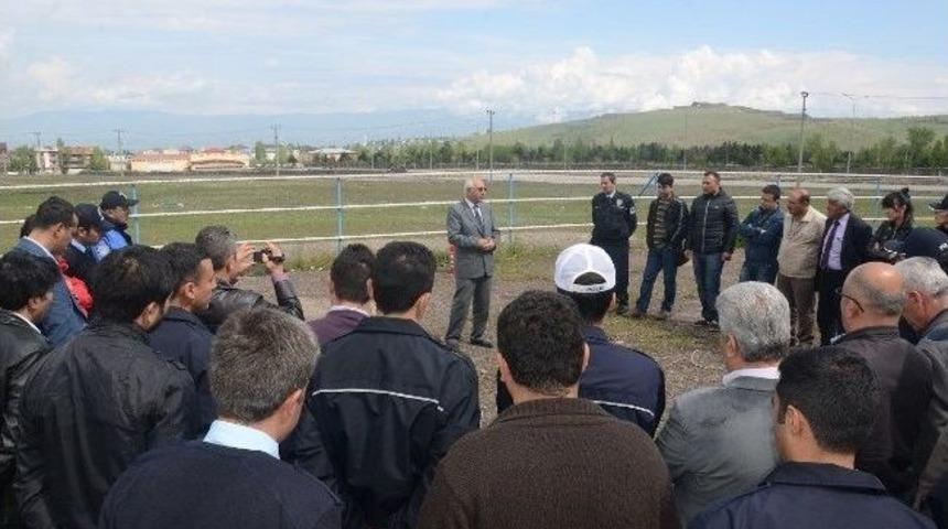 Polislere Yangın Tatbikatı