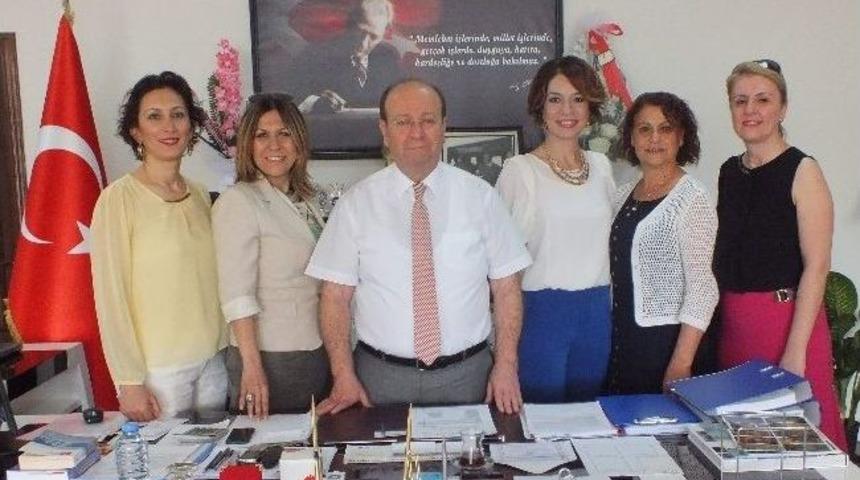 Girişimci Kadınlar, Başkan &Ouml;zakcan&rsquo;ı Ziyaret Etti