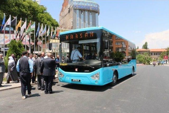 Aksaray’a Yeni Otobüs Ve Minibüs