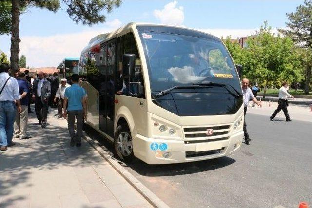 Aksaray’a Yeni Otobüs Ve Minibüs