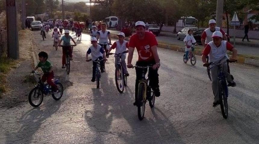Yenice&rsquo;de &Ouml;d&uuml;ll&uuml; Bisiklet Turu D&uuml;zenlendi