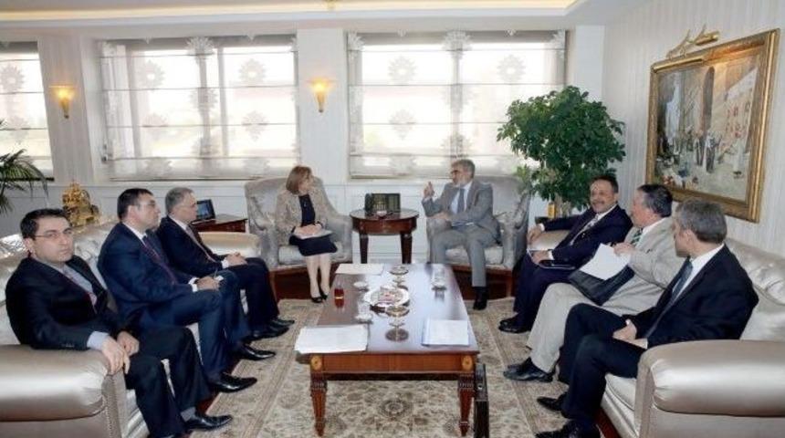 Başkan Şahin, Ankara Mesaisine Devam Ediyor