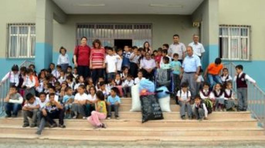 Bev İlkokulu&rsquo;ndan Asd&rsquo;ye 12 Bin Mavi Kapak