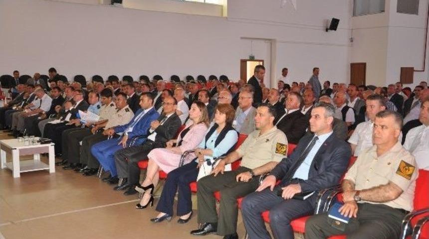 &Ccedil;arşamba Protokol&uuml; Muhtarlarla Bir Araya Geldi