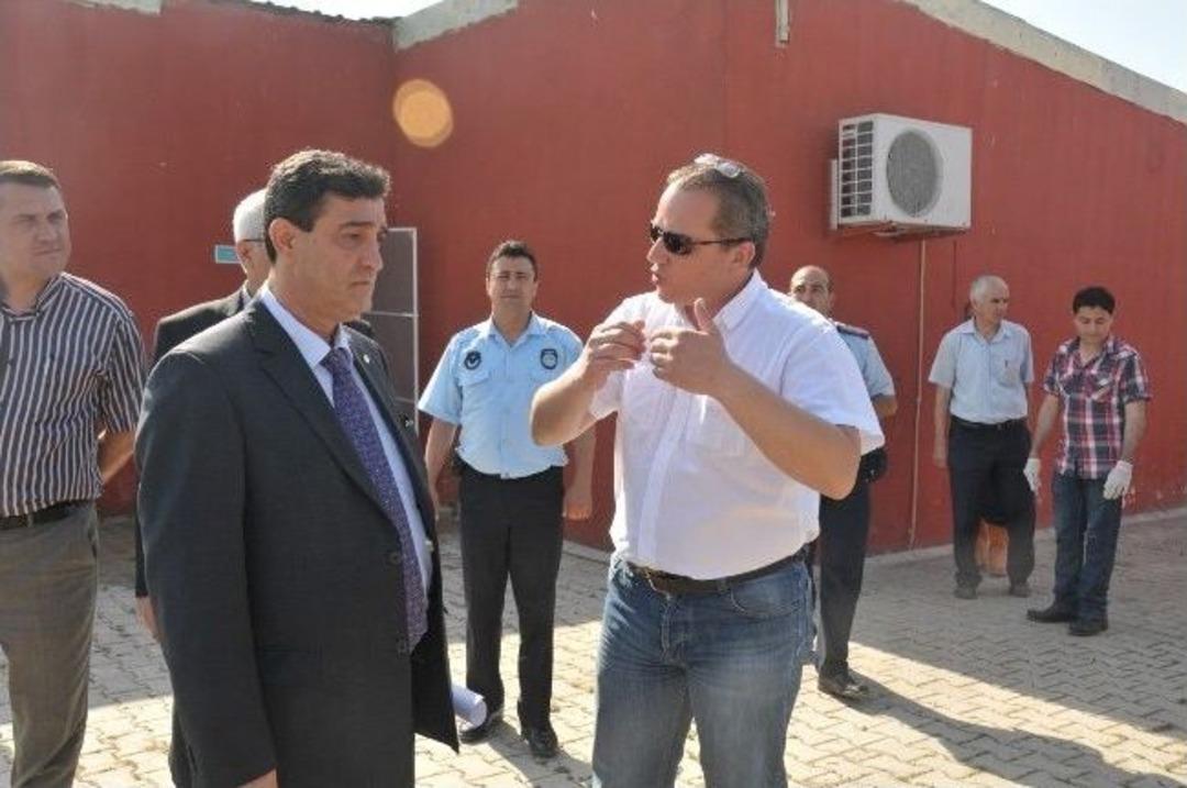 Başkan Vekili Elmastaş, Barınakta İncelemelerde Bulundu