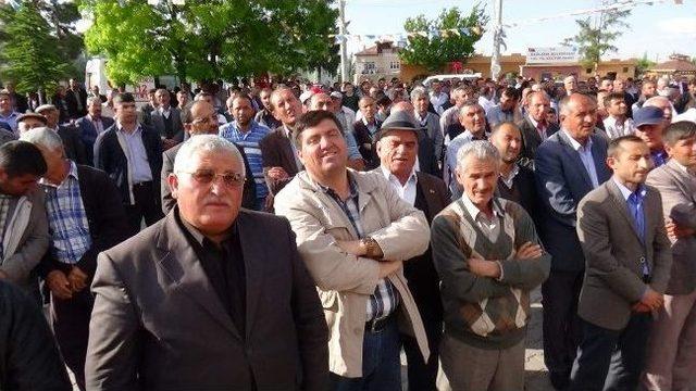 Bakan Elvan Yeniden Seçim Yapılacak Kasabada Miting Yaptı