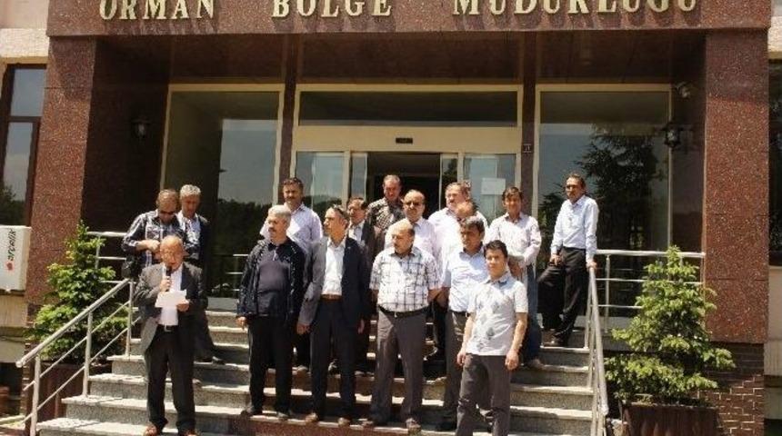 T&uuml;rk Tarım Orman-sen Kastamonu Şube Başkanı Ahmet Gider;