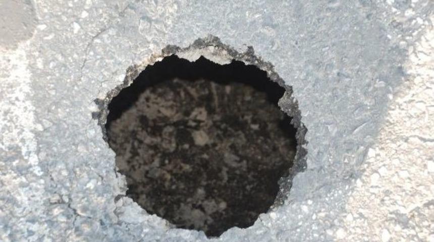 Ereğli-zonguldak Yolunda 1 Metrelik &Ccedil;ukur A&ccedil;ıldı