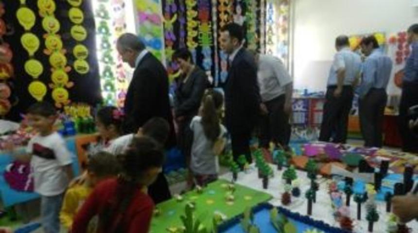 Hasan Yılmaz Kurt Ortaokulu Ana Sınıfı Sınıfı Sergisi Açıldı