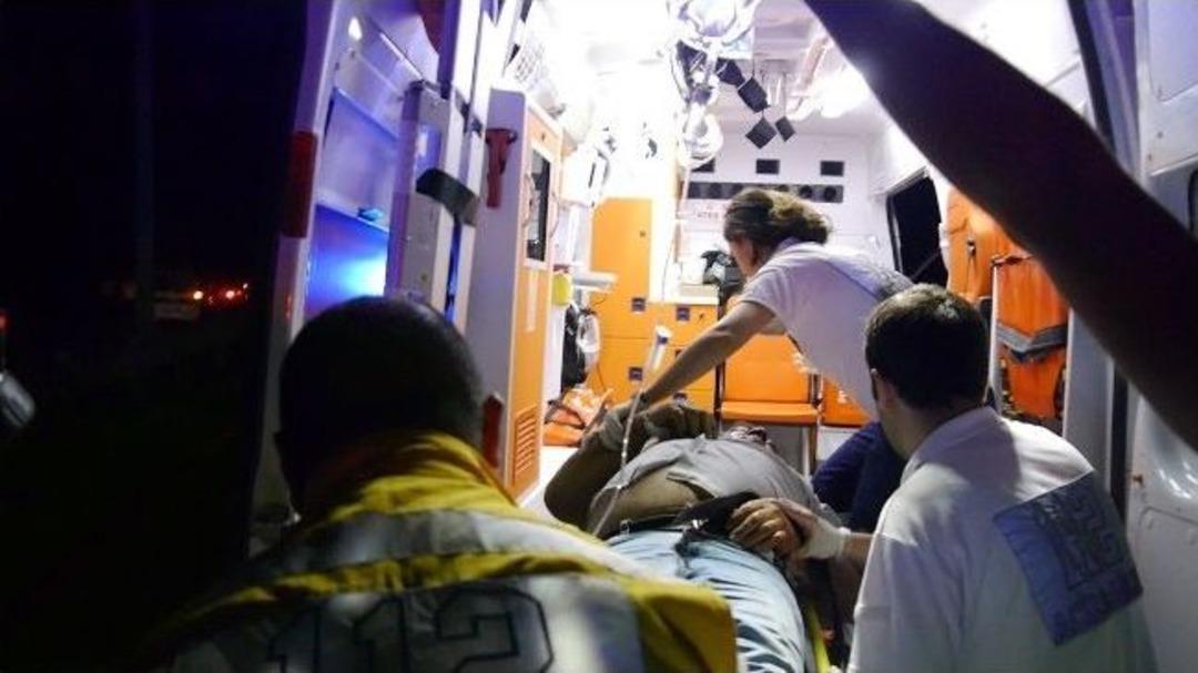 Trafik Kazasında 1 Yaralı