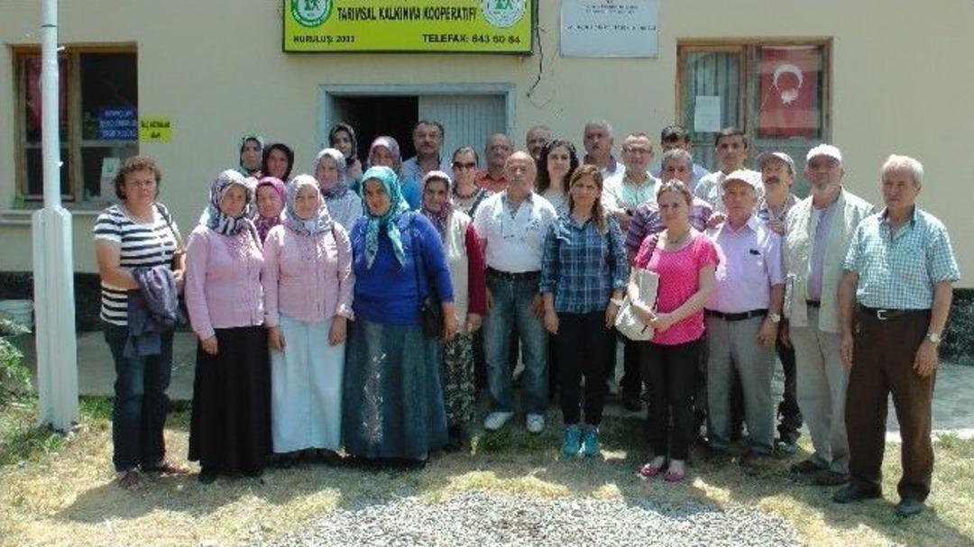 &Ccedil;aycuma&rsquo;da Sera &Uuml;zerine Kurs Alan Kursiyerlere Uygulamalı Eğitim