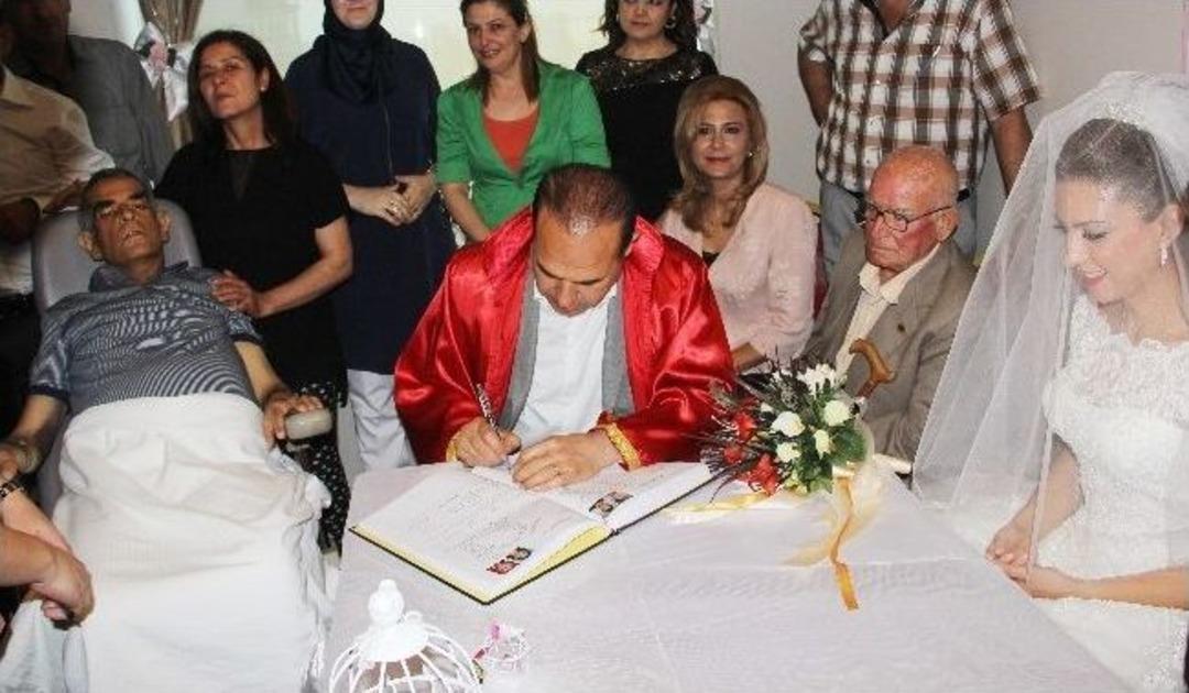 (&ouml;zel Haber) Hastane Odasında Nikah T&ouml;reni