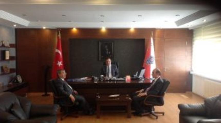 Uğurlu'dan İl Emniyet M&uuml;d&uuml;r&uuml;ne Ziyaret