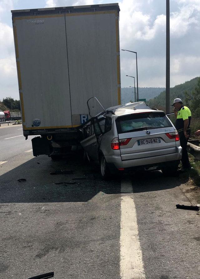 Fransa’dan tatile geldi, kazada öldü