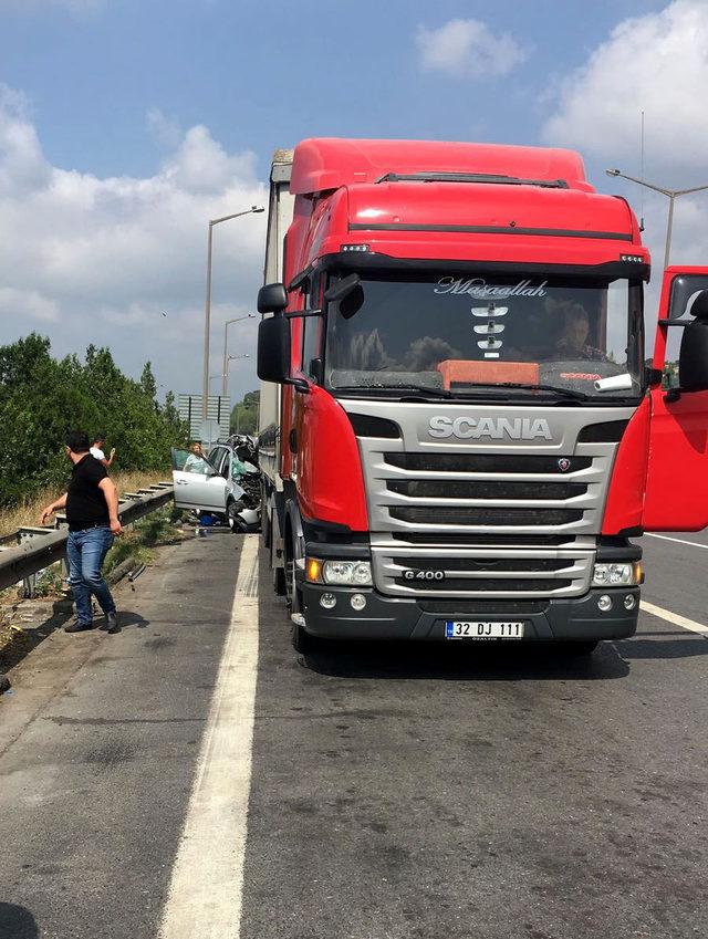 Fransa’dan tatile geldi, kazada öldü