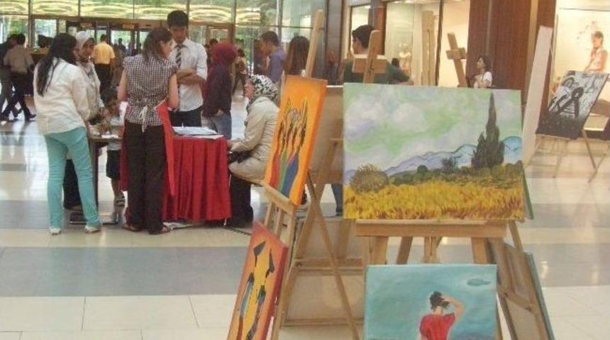 Fethi Gemuhluoğlu Lisesi’nden Resim Ve Proje Sergisi