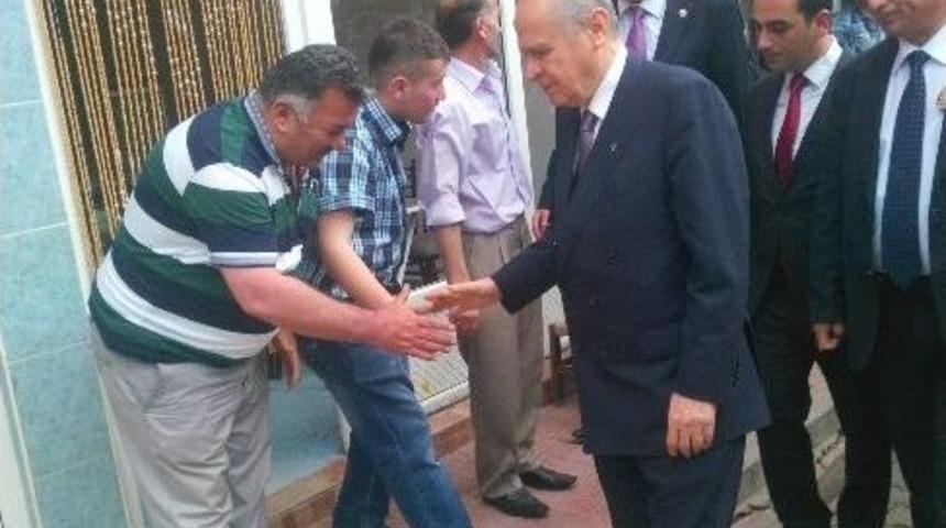 Bah&ccedil;eli Başkan Aydınlı&rsquo;yı Makamında Ziyaret Etti