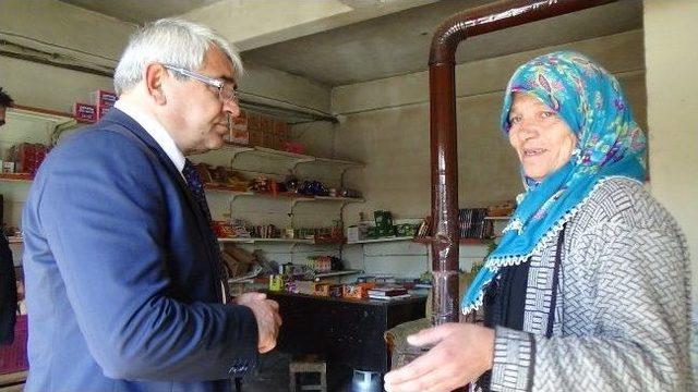 Kars Belediye Başkanı Yol, Kaldırım Ve Refuj Çalışmalarını Yerinde Gördü