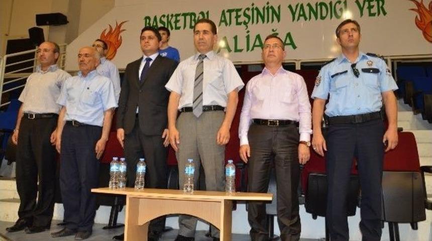 Aliağalı Gen&ccedil; Sporculardan Anlamlı M&uuml;cadele