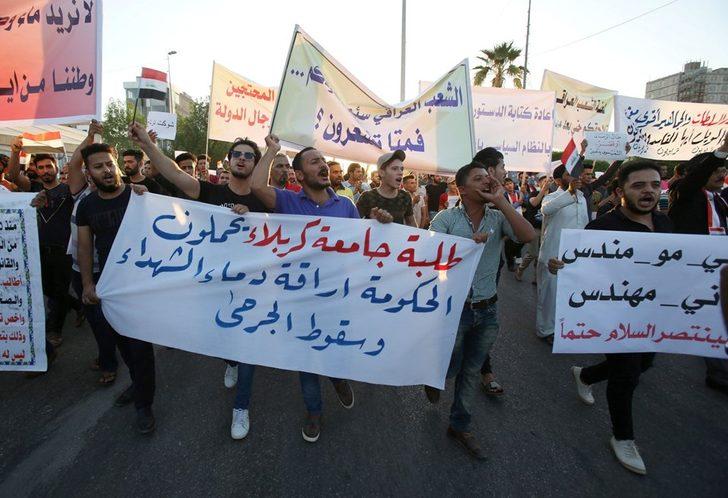 Irak'taki protestolarda 14 kişi öldü G2