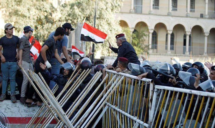 Irak'taki protestolarda 14 kişi öldü G3