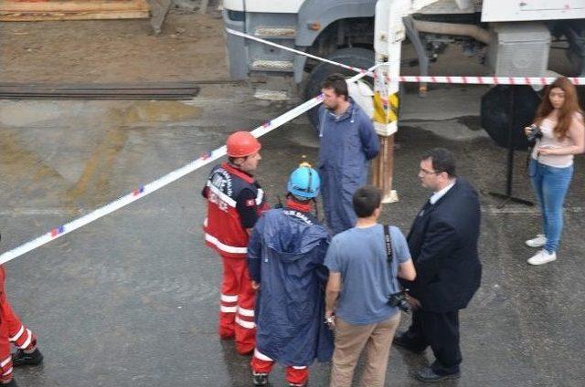 Sakarya'da Hızlı Tren İstasyonunda Çökme: 6 Yaralı