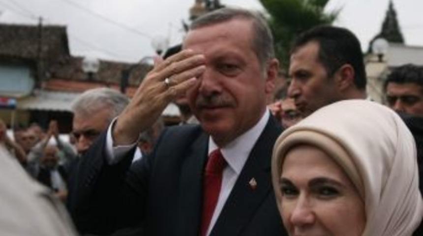 Başbakan Erdoğan, Maden Şehidi Veren Kınık&rsquo;ı Ziyaret Etti