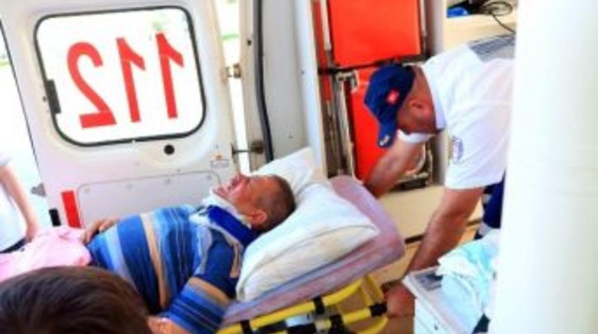 Yunak&rsquo;ta Trafik Kazası: 1 Yaralı