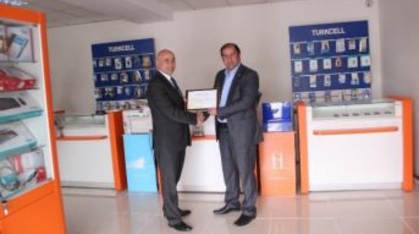 Vurallar İletişime Başarı Belgesi