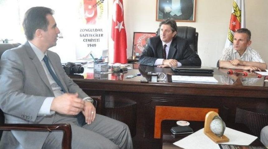 Vali Yardımcısı Ve Kozlu Kaymakamı Karakaya&rsquo;dan Zgc&rsquo;ye Ziyaret