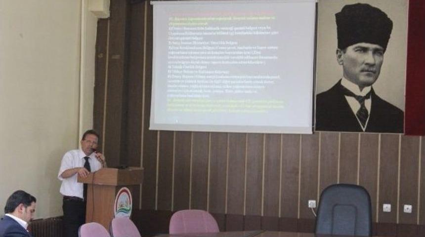 Niğde&rsquo;de Bireysel Sulama Toplantısı Yapıldı