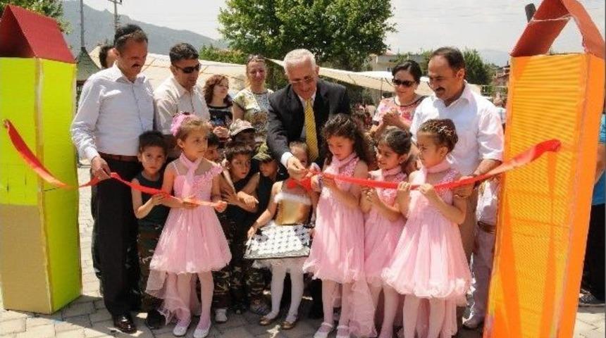 Anaokulu &Ouml;ğrencilerinden Yıl Sonu Sergisi