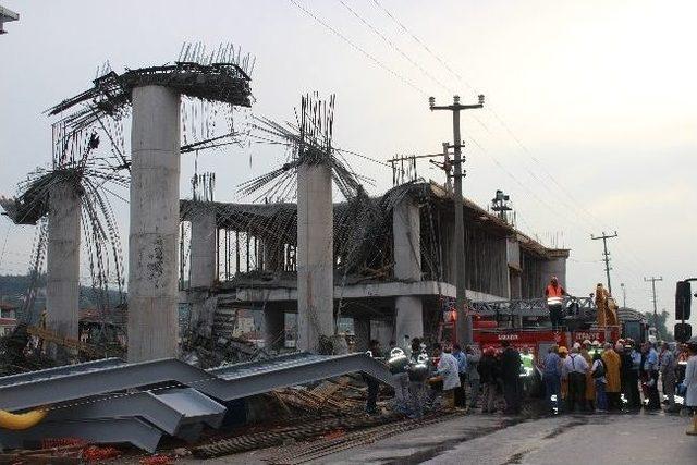 Çöken Yht İstasyonundan Numuneler Alındı