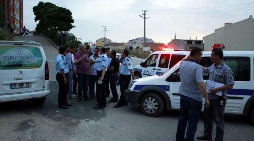 Bandırma'da Kavga: 1 Yaralı