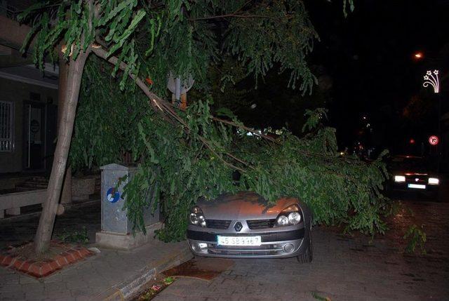 Manisa'da Fırtına