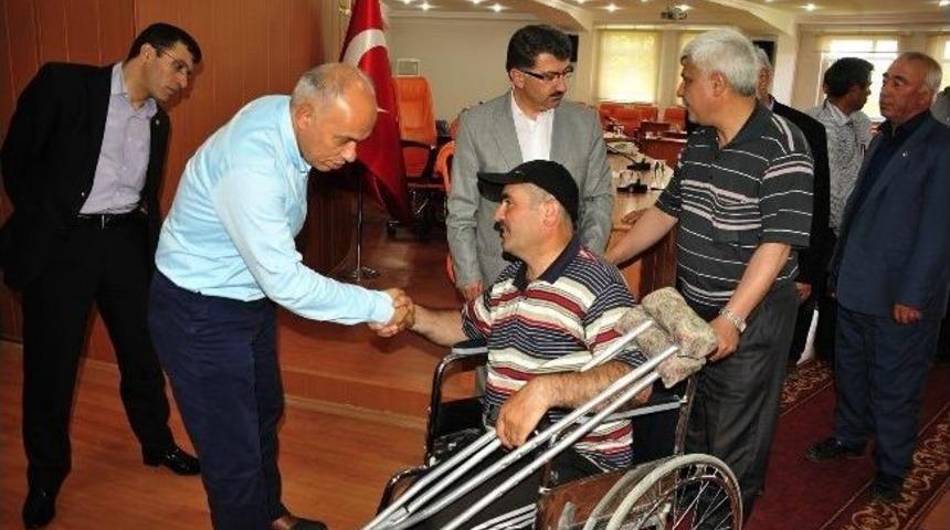 Başkan &Ccedil;alışkan Mahalle Muhtarları İle Bir Araya Geldi