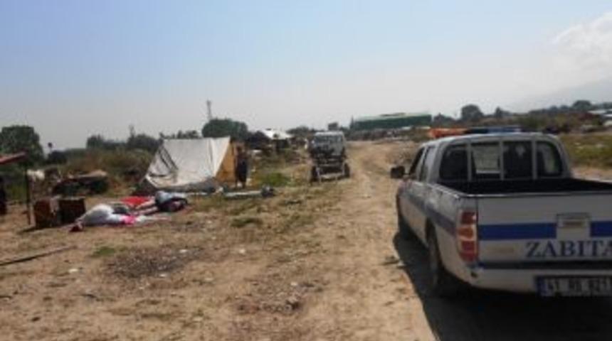 Zabıta&rsquo;dan &Ccedil;adır Kurmaya İzin Yok