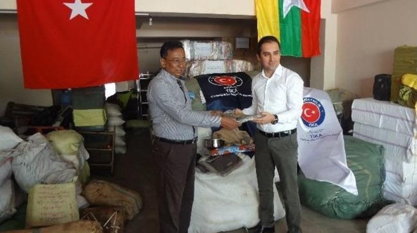 Arakan&rsquo;a Tika Desteği Devam Ediyor